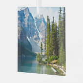 Water | Moraine Lake, Canada Glas Ornament (Voorkant links)