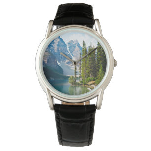 Water   Moraine Lake, Canada Horloge