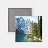 Water | Moraine Lake, Canada Magneet (Voorkant / Achterkant)