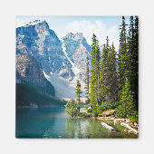 Water | Moraine Lake, Canada Magneet (Voorkant)