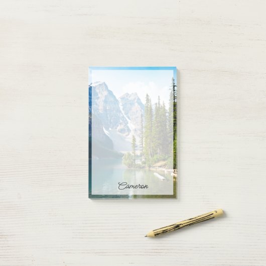 Water | Moraine Lake, Canada Post-it® Notes (Op bureau)