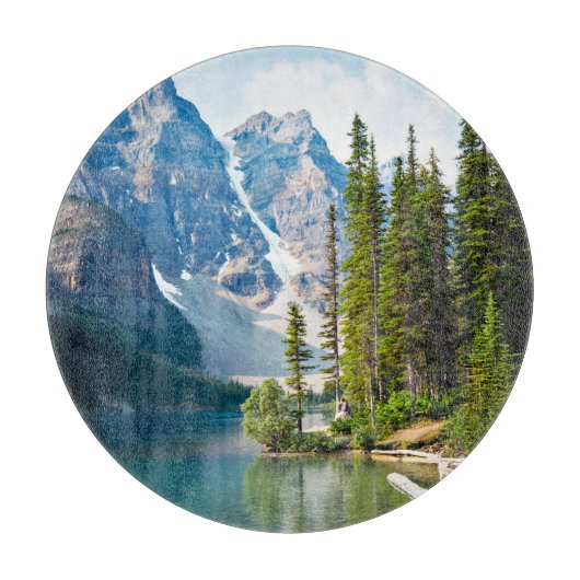 Water | Moraine Lake, Canada Snijplank (Voorkant)