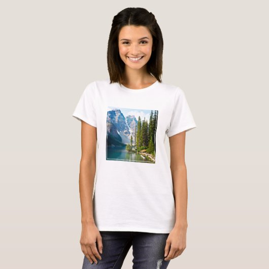 Water | Moraine Lake, Canada T-shirt (Voorkant volledig)