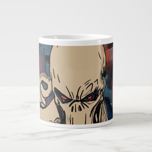 Water nachtmerrie grote koffiekop (Voorkant)