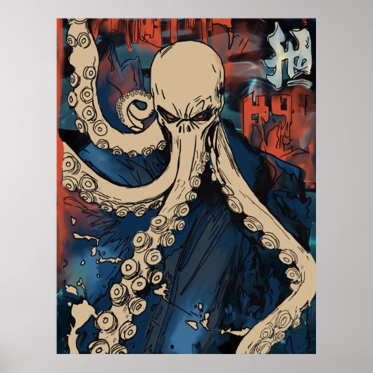 Water nachtmerrie poster (Voorkant)