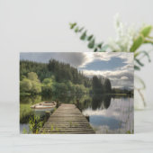 Water | Nationaal park Loch Ard Trossachs Bedankkaart (Staand voorkant)