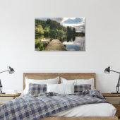 Water | Nationaal park Loch Ard Trossachs Canvas Afdruk (Insitu (Slaapkamer))