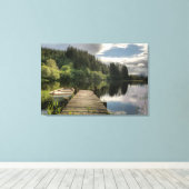 Water | Nationaal park Loch Ard Trossachs Canvas Afdruk (Insitu (Houten vloer))