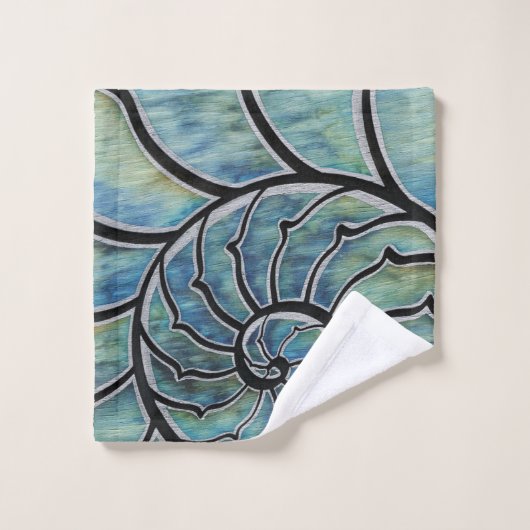 Water Nautilus Bad Handdoek (Wasdoekje)