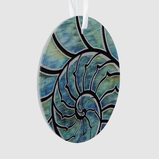 Water Nautilus Ornament (voorkant)