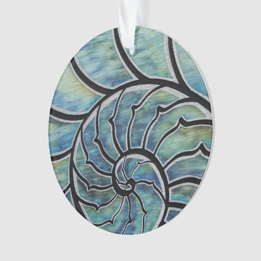 Water Nautilus Ornament (voorkant)