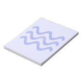 Water Notitieblok (Linkerzijde)