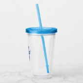 Water nu opslaan acryl drinkbeker (Links)