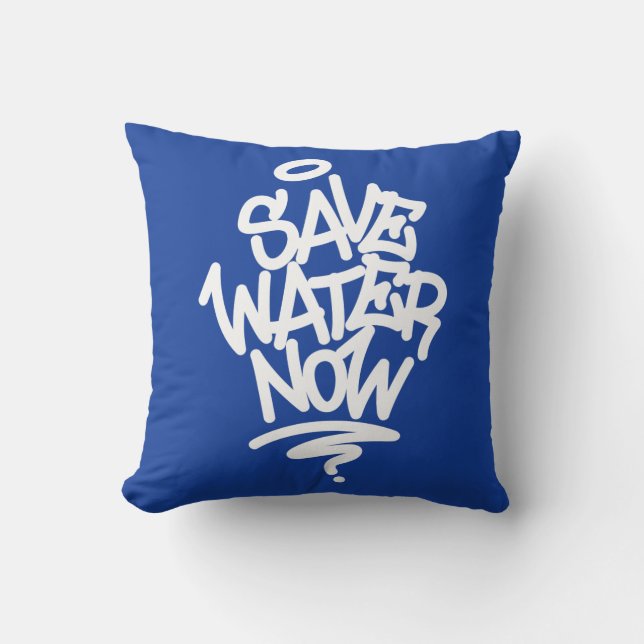 Water nu opslaan kussen (Voorkant)