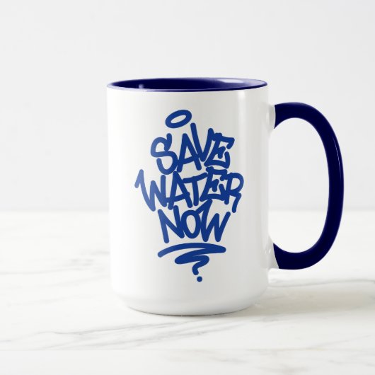 Water nu opslaan mok (Rechts)