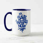 Water nu opslaan mok (Links)