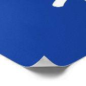 Water nu opslaan poster (Hoek)