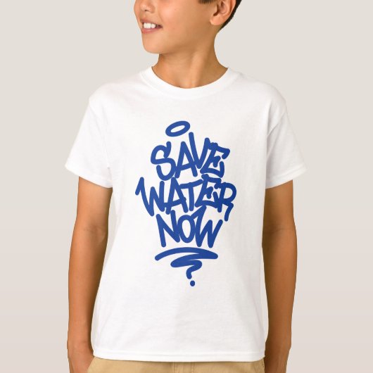 Water nu opslaan t-shirt (Voorkant)