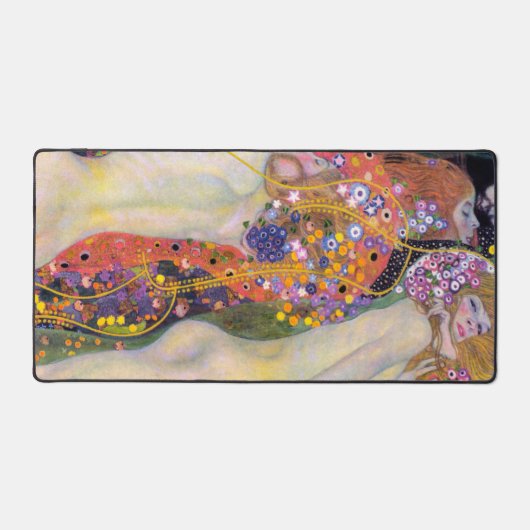 Water Nymferen 2 | Gustav Klimt | Bureaumat (Voorkant)