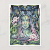 Water Nymph Briefkaart (Voorkant)