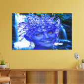 Water Nymph Canvas Afdruk (Insitu (Woonkamer))