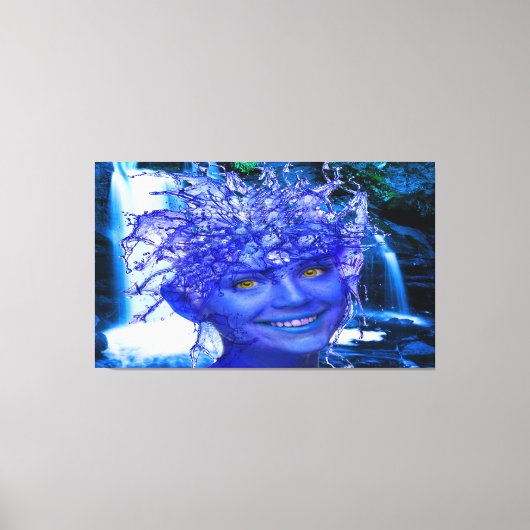 Water Nymph Canvas Afdruk (Voorkant)