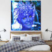 Water Nymph Canvas Afdruk (Insitu (Slaapkamer))