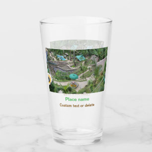 Water Ocean Beach Foto Naam toevoegen Tekst Plaats Glas