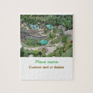 Water Ocean Beach Foto Naam toevoegen Tekst Plaats Legpuzzel