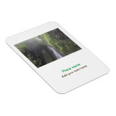 Water Ocean Beach Foto Naam toevoegen Tekst Plaats Magneet (Rechterzijde)