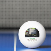 Water Ocean Beach Foto Naam toevoegen Tekst Plaats Pingpongbal (Net)