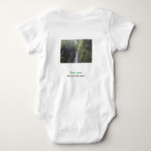 Water Ocean Beach Foto Naam toevoegen Tekst Plaats Romper (Achterkant)