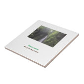 Water Ocean Beach Foto Naam toevoegen Tekst Plaats Tegeltje (Zijkant)