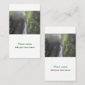 Water Ocean Beach Foto Naam toevoegen Tekst Plaats Visitekaartje (Voorkant / Achterkant)