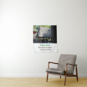 Water Ocean Beach Foto Naam toevoegen Tekst Plaats Wandkleed (In situ)