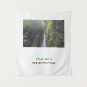 Water Ocean Beach Foto Naam toevoegen Tekst Plaats Wandkleed