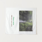 Water Ocean Beach Foto Naam toevoegen Tekst Plaats Wandkleed (Voorkant (horizontaal))