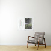 Water Ocean Beach Foto Naam toevoegen Tekst Plaats Wandkleed (In Situ (horizontaal))