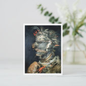 Water, olie op doek, Arcimboldo, Giuseppe Briefkaart (Staand voorkant)