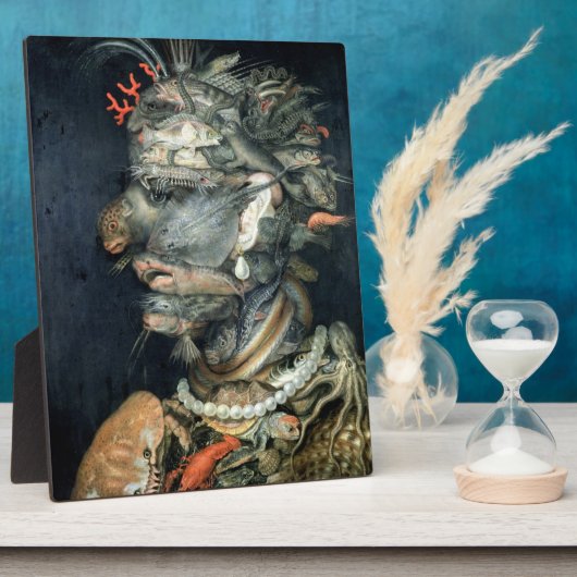 Water, olie op doek, Arcimboldo, Giuseppe Fotoplaat (Zijkant)
