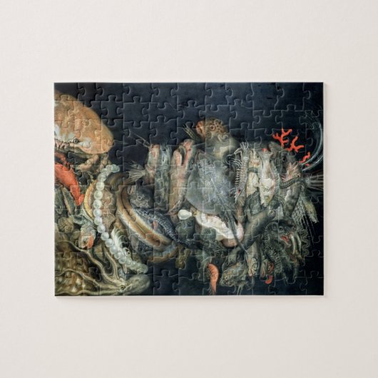 Water, olie op doek, Arcimboldo, Giuseppe Legpuzzel (Horizontaal)