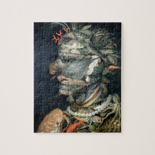 Water, olie op doek, Arcimboldo, Giuseppe Legpuzzel (Verticaal)