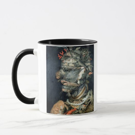 Water, olie op doek, Arcimboldo, Giuseppe Mok (Links)