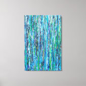 Water Onder de Brug 24x36 Verpakt Canvas Afdruk (Voorkant)