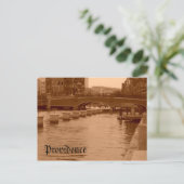 Water onder de brug briefkaart (Staand voorkant)