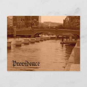 Water onder de brug briefkaart