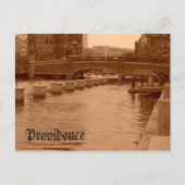 Water onder de brug briefkaart (Voorkant)