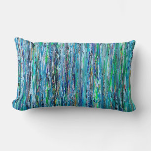 Water onder de brug Cotton Lumbar Sierkussen Kussen