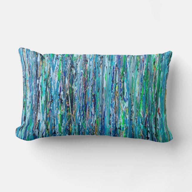 Water onder de brug Cotton Lumbar Sierkussen Kussen (Voorkant)