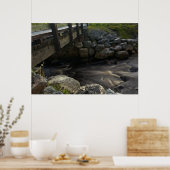 Water Onder De Brug fine art print (Keuken)